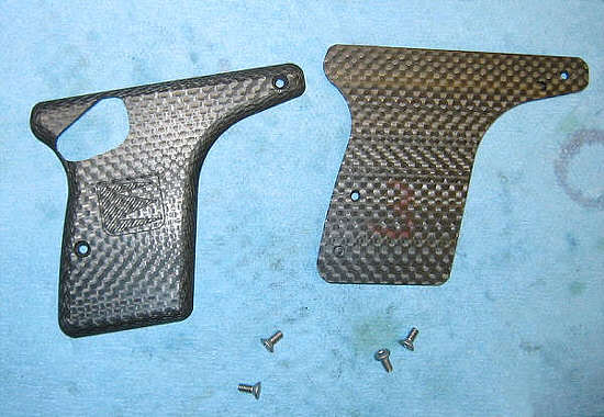 Grip set - to permit inspection of internals